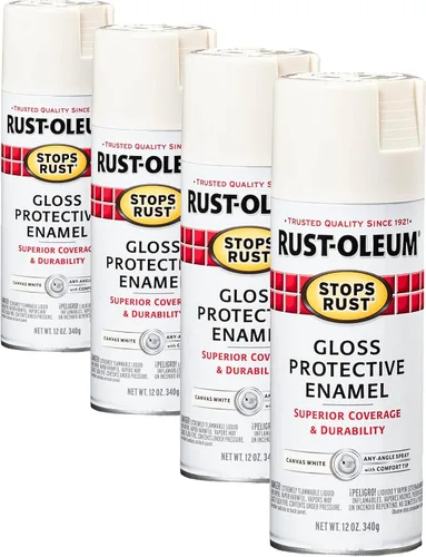 Vista 129 de Rust-Oleum 7776830 - Pintura en aerosol para prevención del óxido, 12 onzas, negro plano