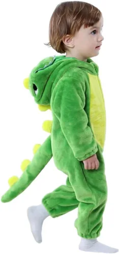 Vista 16 de OLLULL Disfraz de animal para bebé, traje unisex para niños pequeños, disfraz de Halloween Gato negro