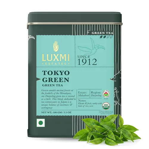 Vista 20 de LUXMI Estates - Té verde Sencha japonés - 50g (25 tazas) Té auténtico Sencha japonés de First Leaves Té premium suave, rico y refrescante