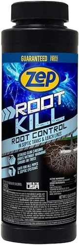 Vista 2 de Zep Root Kill - 2 lbs (caja de 4) ZROOT24 - Control de raíces en tanques sépticos y líneas de lixiviación