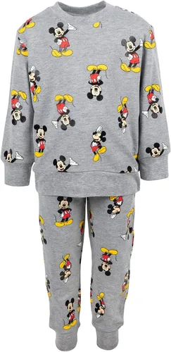 Vista 5 de Disney Mickey Mouse - Camiseta para bebé y pantalones de vellón para niños pequeños