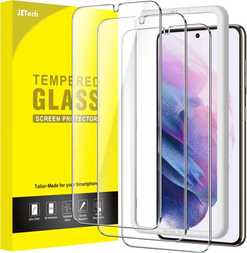 Vista 16 de JETech Protector de pantalla compatible con Samsung Galaxy S20 FE de 6.5 pulgadas, película de vidrio templado, paquete de 3