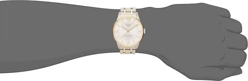 Vista 4 de Tissot Mens T0994082203800 Chemin Des Tourelles Automatic Silver Dial Two-tone Watch