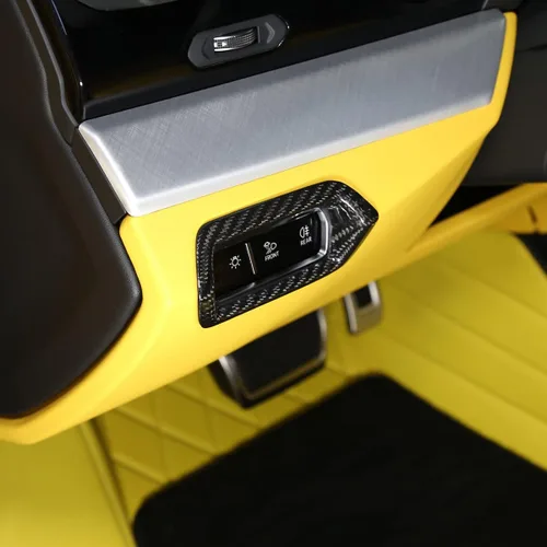 Vista 8 de TOYCIDFG Cubierta de marco de botones para interruptor de salpicadero de automóvil Lamborghini Urus 2018-2023, accesorios de decoración