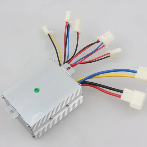 Vista 5 de Controlador de velocidad del motor de 36v 500w para motor cepillado for E-Bikes E-Tricycles E-Moto E-Scooter, Rugged Aluminum Housing