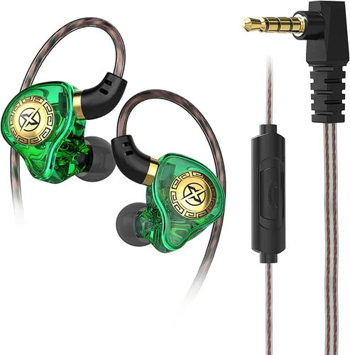 Vista 12 de FEDAI Auriculares con monitor de oído X1, auriculares con cable de sonido superior 1DD, auriculares profesionales con aislamiento de sonido