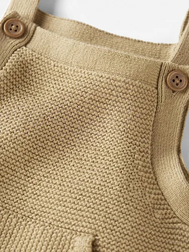 Vista 2 de little planet by carter's unisex-baby Organic Cotton Sweater Knit Overalls