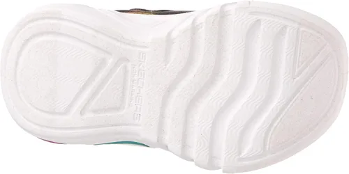 Vista 4 de Skechers Tenis unisex Glow-Brites para niños, Arcoiris (Rainbow)