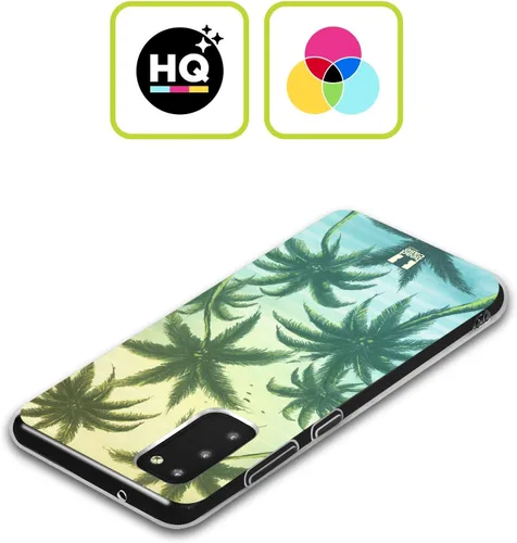 Vista 2 de Head Case Designs Beach Tropical Prints - Funda de gel [protección de grado militar] compatible con Samsung Galaxy A53 5G (2022)
