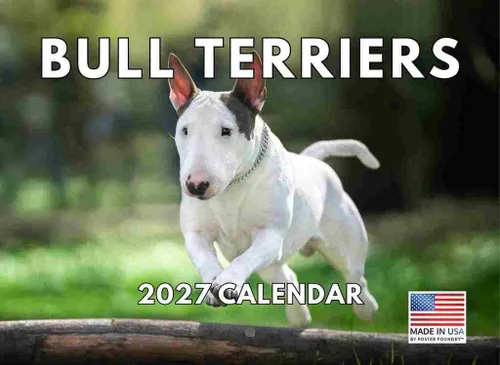 Vista 124 de Calendario mensual de pared Airedale Terrier Dog 2027