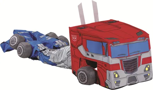 Vista 4 de Transformers Optimus Prime Converting Adult Costume