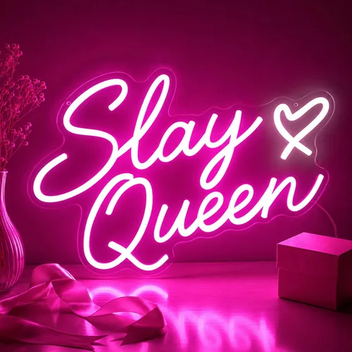 Vista 11 de Letrero de neón de Congrats Grad con tapa de graduación, luz LED de neón regulable para la clase de 2026, decoración de fiesta de graduación