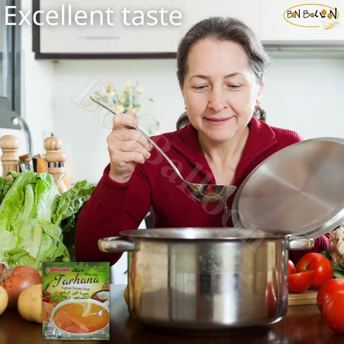 Vista 7 de Basak Tarhana Yogur Tomate Sopa Polvo Natural Hierbas Egipto Árabe Mezcla de Hierbas Hierbas Condimento Especias Especias Cocinar Kosher Halal
