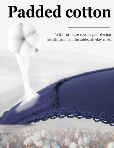 Vista 66 de ohyeah Tangas sexy de encaje tangas bragas de tiro bajo ropa interior para mujer de algodón entrepierna braga tangas bragas 4-18