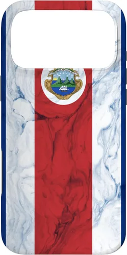 Vista 22 de Bandera de Costa Rica y fondo elegante - Funda del orgullo costarricense para iPhone 17