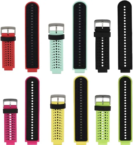 Vista 28 de honecumi Correa de repuesto para Garmin Forerunner 235, compatible con Garmin Forerunner 220/230/235/620/630/735XT, correas para reloj de golf