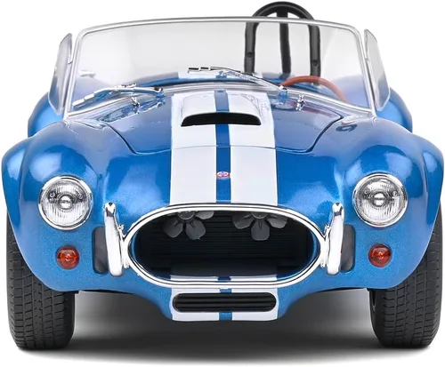 Vista 3 de Solido 421183910 AC Cobra MKII 427 (1965) Otra licencia Mk II modelo juguete, azul metálico, escala 1:18