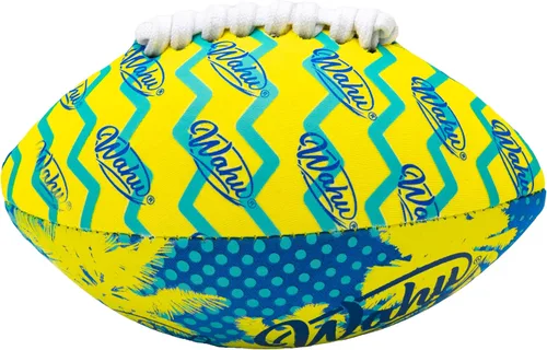 Vista 2 de Wahu Mini fútbol de playa 100% impermeable con cordones reales para jugar dentro y fuera del agua, mini fútbol de 6.5 pulgadas