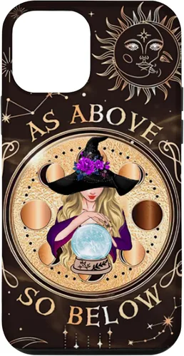 Vista 16 de iPhone 16 Witch Halloween Day - As Above - So Below Case