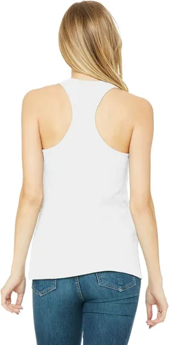 Vista 2 de Bella Canvas Camiseta sin mangas 6008 con espalda cruzada para mujer