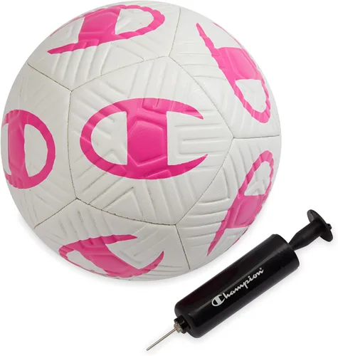 Vista 20 de Champion Playmaker Logo Deflated Soccer Ball with Pump, Size 5 Soccer Ball, Durable Panels for Kids, Youth & Adults, Indoor/Outdoor Training Ball