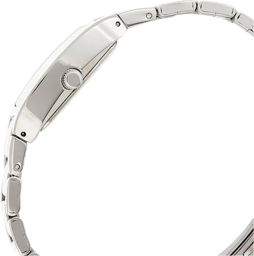 Vista 3 de Casio Reloj de pulsera clásico de acero inoxidable LTP1165A-1C para mujer, plateado, LTP-1165A-1C