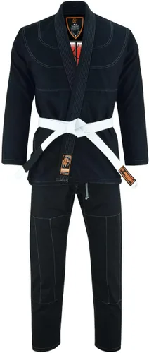 Vista 2 de Submission Fighters Interior Sublimado Pro Brazilian Jiu Jitsu BJJ Kimono Gi Uniforme Unisex Cinturón incluido