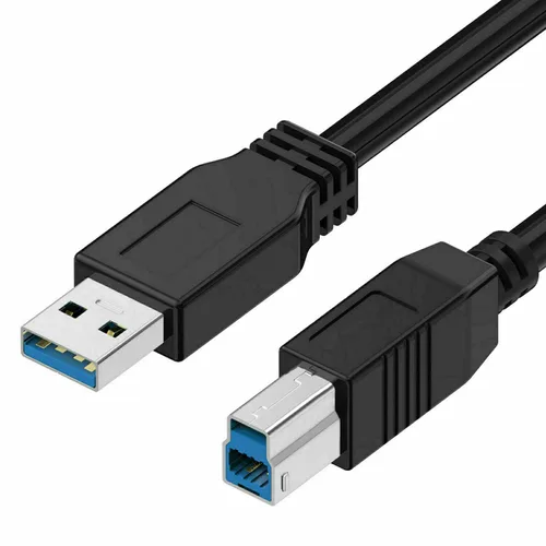 Vista 3 de NTQinParts USB3.0 PC/Mac Transferencia de Datos Sincronización SuperSpeed Cable Cable para Fujitsu ScanSnap iX1600 Versátil Escáner de documentos