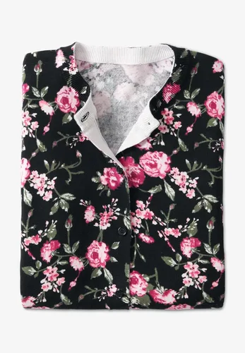 Vista 6 de Woman Within Cárdigan de manga larga con codo perfecto para mujer de talla grande