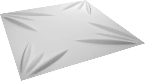 Vista 6 de Ekena Millwork WP20X20INWH 19 5/8 pulgadas de ancho x 19 5/8 pulgadas de alto Inula EnduraWall Decorativo 3D Panel de Pared Cubre 2.67 pies cuadrados