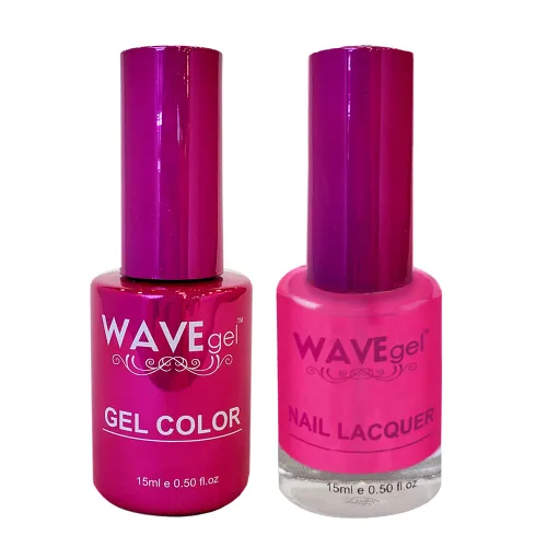 Vista 37 de WAVEGEL - Juego dúo de gel y esmalte de uñas a juego - Colección Princess - #001 Super Black I 0.5 onzas #001 Super Negro