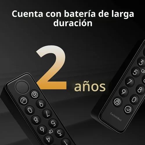 Vista 7 de SwitchBot Smart Keypad Touch para SwitchBot Lock, Entrada sin llaves con huella dactilar para el hogar, IP65 a prueba de agua, admite contraseñas
