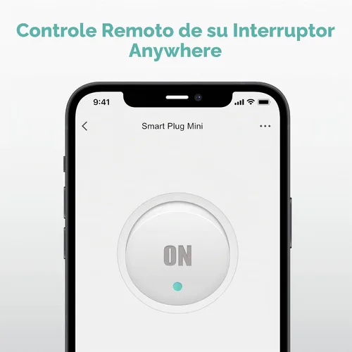 Vista 5 de KMC - Enchufe inteligente mini, paquete de 4, tomas de corriente Wi-Fi para hogar inteligente, control remoto de luces y dispositivos desde