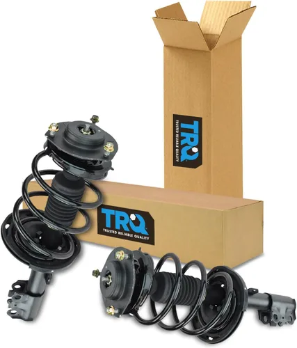 Vista 228 de TRQ - Conjunto de puntal delantero y resorte helicoidal (lados del conductor y del pasajero), para auto