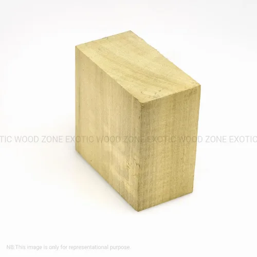 Vista 3 de Exotic Wood Zone Cuenco de madera sin terminar secado al horno, bloques cuadrados de madera dura para entusiastas de la carpintería de bricolaje