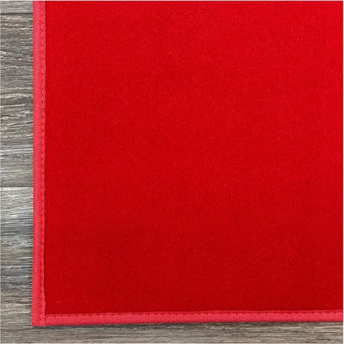 Vista 33 de KOECKRITZ Alfombra pasillo 4'x50' interior/exterior duradero suave - rojo