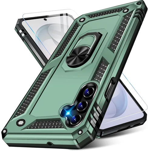 Vista 37 de Funda para Samsung Galaxy S21 5G resistente con protector de pantalla integrado, armadura dura, funda anticaída militar para Samsung S21 5G 6.2 2021