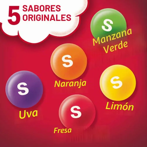 Vista 3 de SKITTLES Paquete a granel de caramelos masticables originales Fun Size, caja de 4 libras