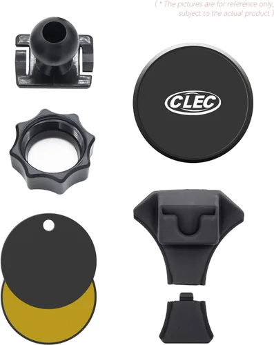 Vista 6 de BEHAVE Soporte magnético para teléfono Mercedes Benz GLA Class 2015-2020, Clase CLA 2013-2019, soporte ajustable para teléfono compatible con iPhone