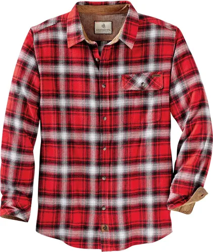 Vista 23 de Legendary Whitetails Camisa de franela de manga larga con botones para hombre, 100% algodón