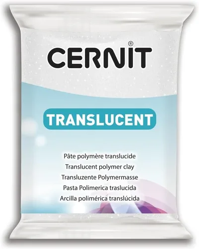 Vista 9 de CERNIT Arcilla transparente 1.98 oz, ámbar, 2.8 x 2.2 x 0.6 in