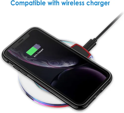 Vista 3 de JETech - Funda para iPhone XR de 6.1 pulgadas, cubierta para absorción de golpes