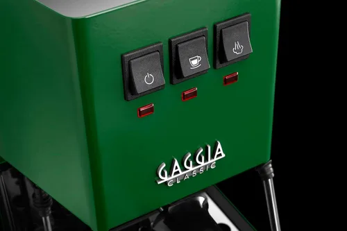 Vista 4 de Gaggia Classic Evo Pro - Máquina de café expreso verde jungla