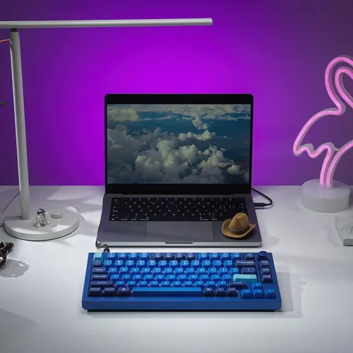 Vista 9 de Keychron Q1 QMKVIA - Perilla de teclado mecánico con cable, diseño en caliente del 75% macro programable personalizado con interruptor rojo Gateron