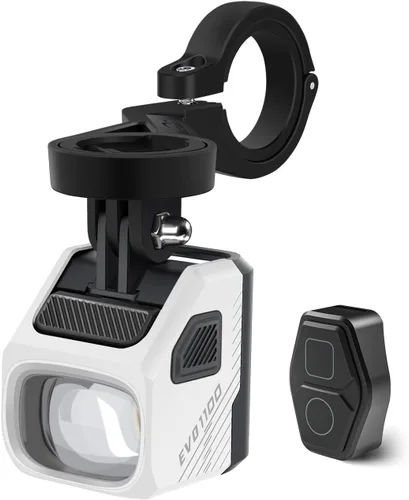 Vista 8 de Magicshine EVO 1100 Smart Bike Light with Cut-Off Beam – Glare-Free USB-C Rechargeable Bicycle Headlight, Underneath Mount Compatible with Garmin