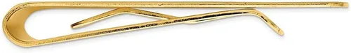 Vista 3 de Diamond2Deal Clip para dinero con diamantes de corte de estrella Kelly Waters chapado en oro (longitud 0.984 in ancho 1.969 in), Metal Diamante, No