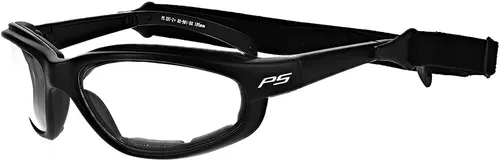 Vista 5 de Gafas de seguridad de transición que incluyen junta de espuma y correa para convertir en gafas
