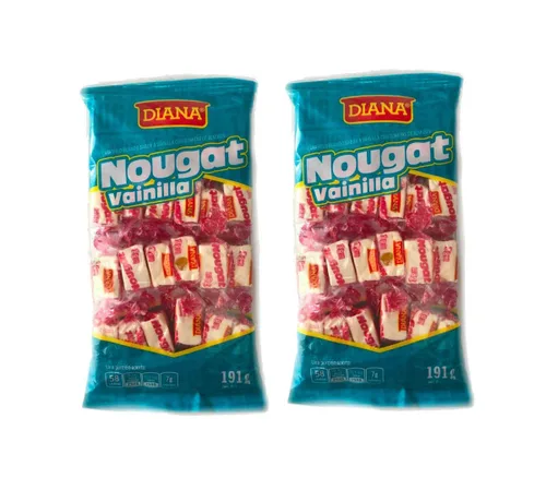 Vista 2 de Diana - Turrón de fresa, 191 gr / 6.73 oz - Paquete de 2