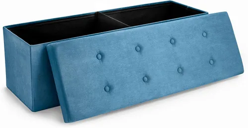 Vista 13 de Sorbus – Banco otomano plegable, De Almacenamiento Con Tapa – perfecto para juguetes y zapatos, Otomano, asiento, reposapiés, color contemporáneo