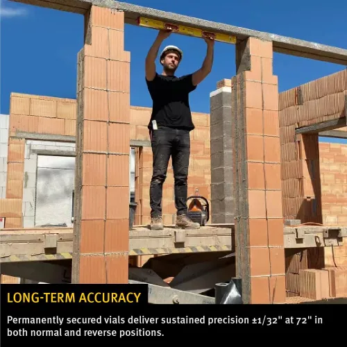 Vista 13 de STABILA Nivel de alto rendimiento tipo 196, 48 pulgadas, número de catálogo